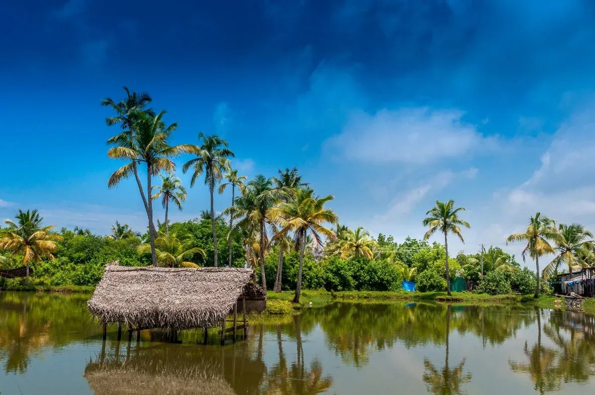 Kochi coastal scenery and historic landmarks